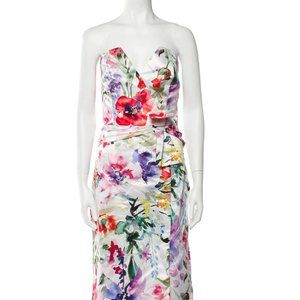 Parker Floral Print  Mini Dress With Tags